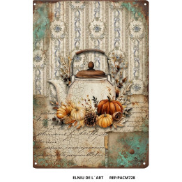 Papel de Arroz  Vintage Market Flowers