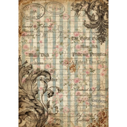 Papel de Arroz  Vintage Fondo