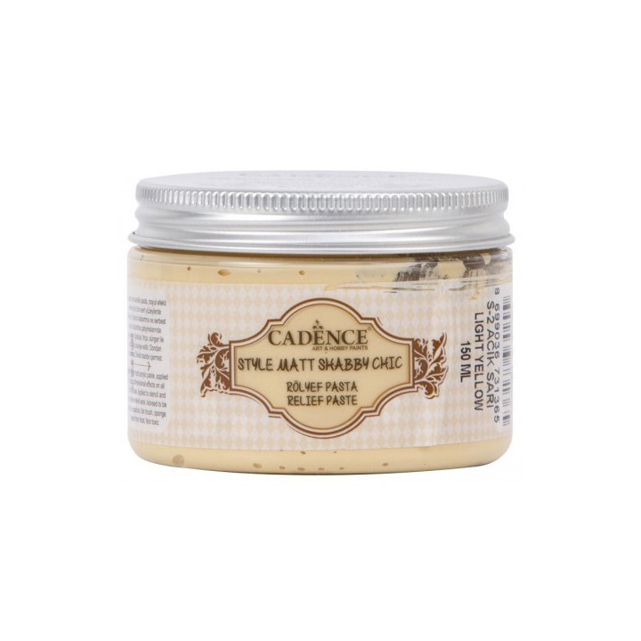Pasta SHABBY CHIC amarillo Claro