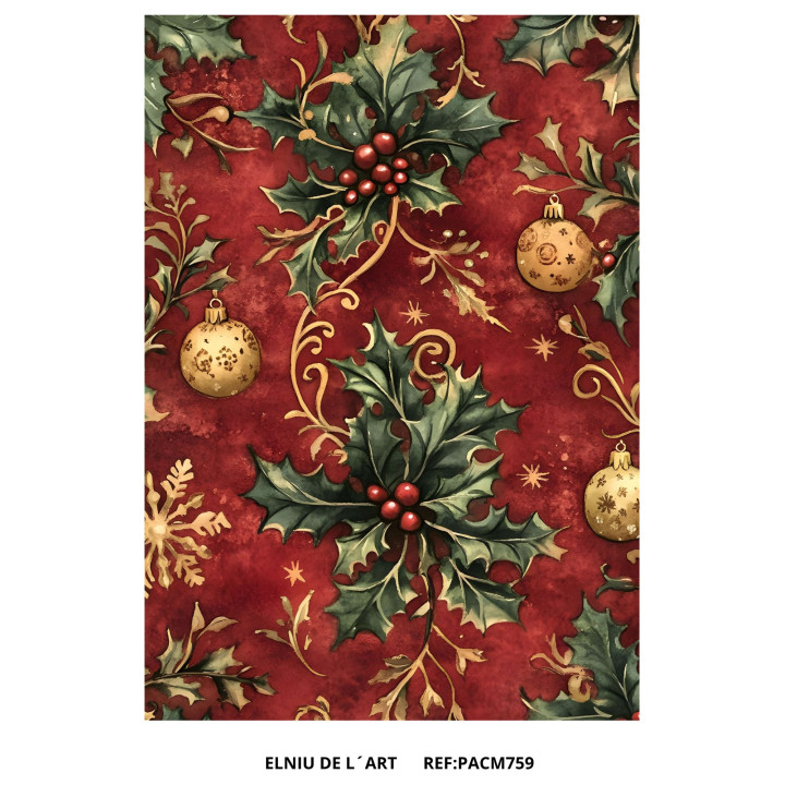 Papel de Arroz  Natal