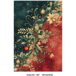 Papel de Arroz  Natal