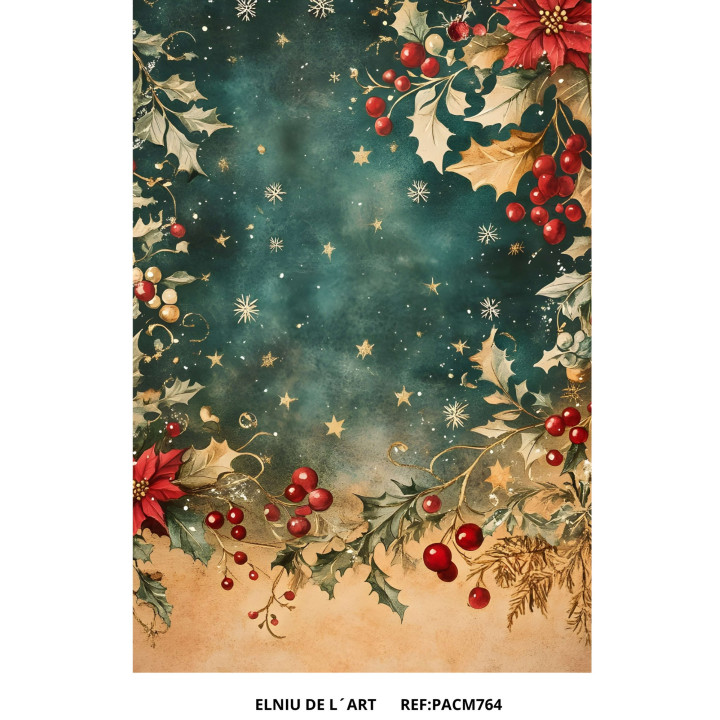 Papel de Arroz  Navidad