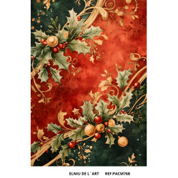 Papel de Arroz  Natal