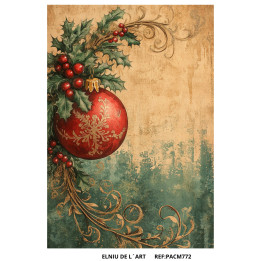 Papel de Arroz  Navidad