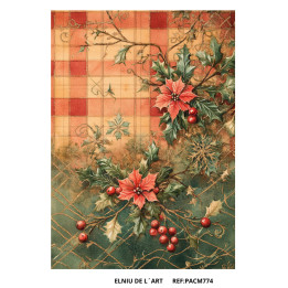 Papel de Arroz  Natal
