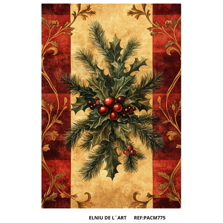 Papel de Arroz  Natal