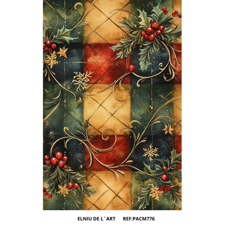 Papel de Arroz  Navidad