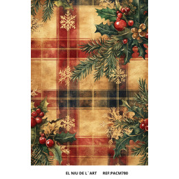 Papel de Arroz  Natal