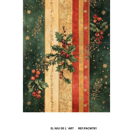 Papel de Arroz  Natal