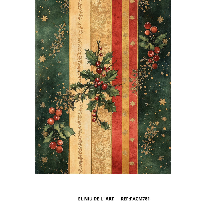 Papel de Arroz  Natal