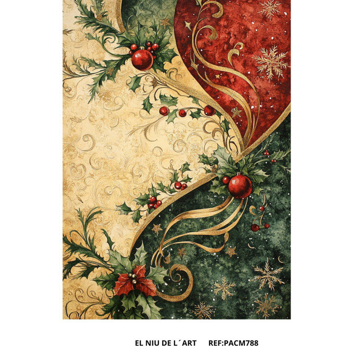 Papel de Arroz  Navidad