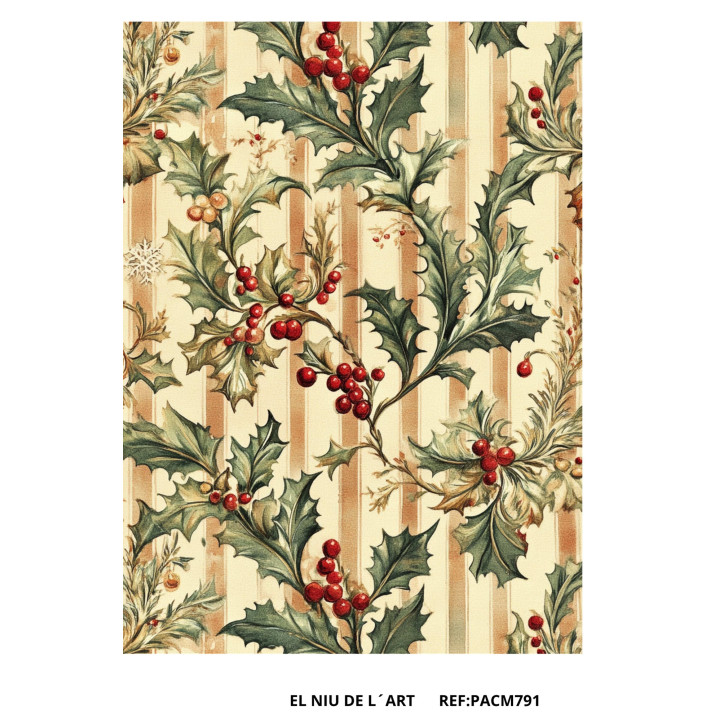 Papel de Arroz  Navidad