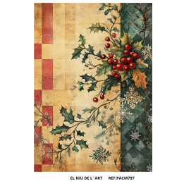 Papel de Arroz  Natal