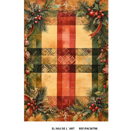 Papel de Arroz  Natal