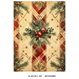 Papel de Arroz  Natal