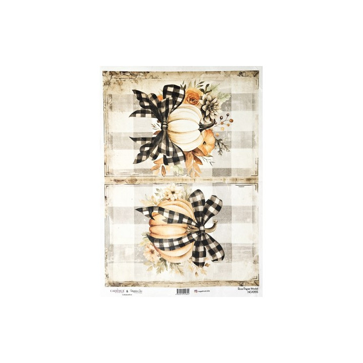 Papel de arroz Cadence Lora Art A3