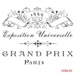 Stencil GRAND PRIX 20 25x25cm