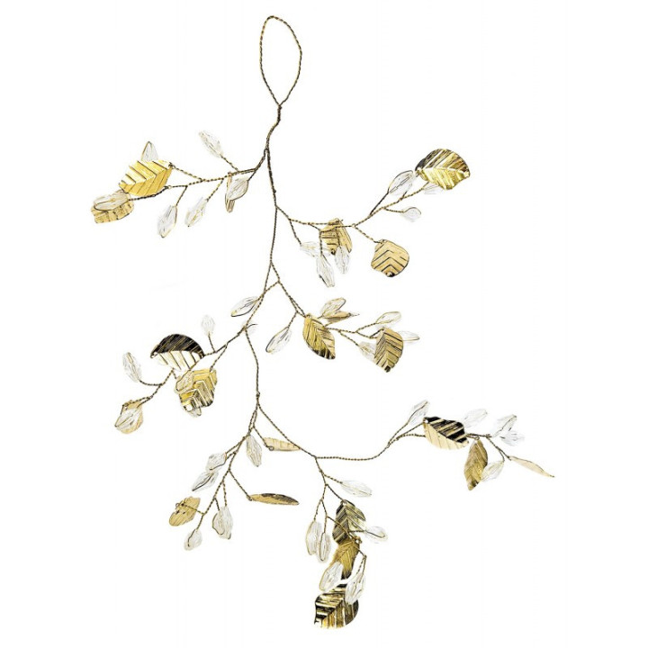 CRISTALEAF decoration 28/13cm