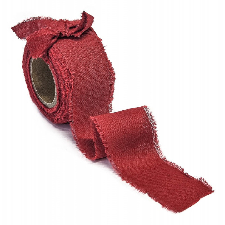 COTTON RAW ribbon 1m/40mm