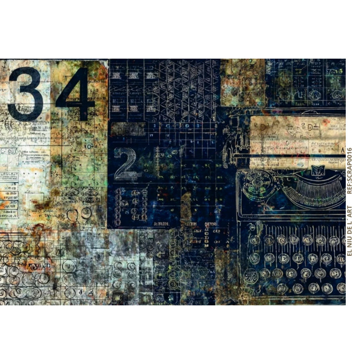 Cópia de Papel de Scrap 160gr