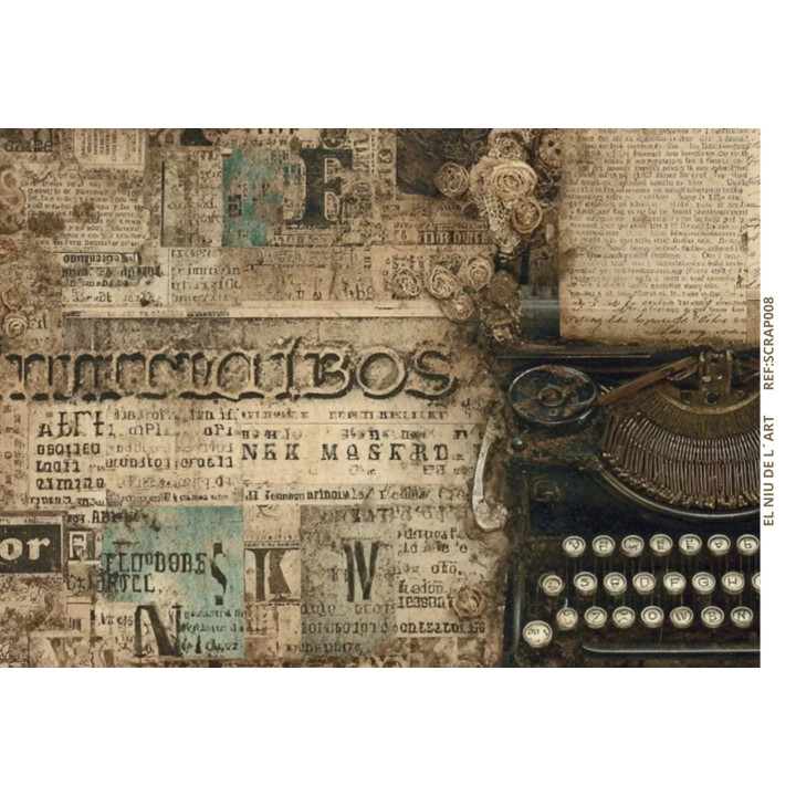 Papel de Scrap 160gr