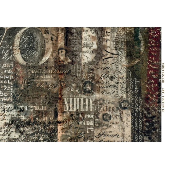 Papel de Scrap 160gr