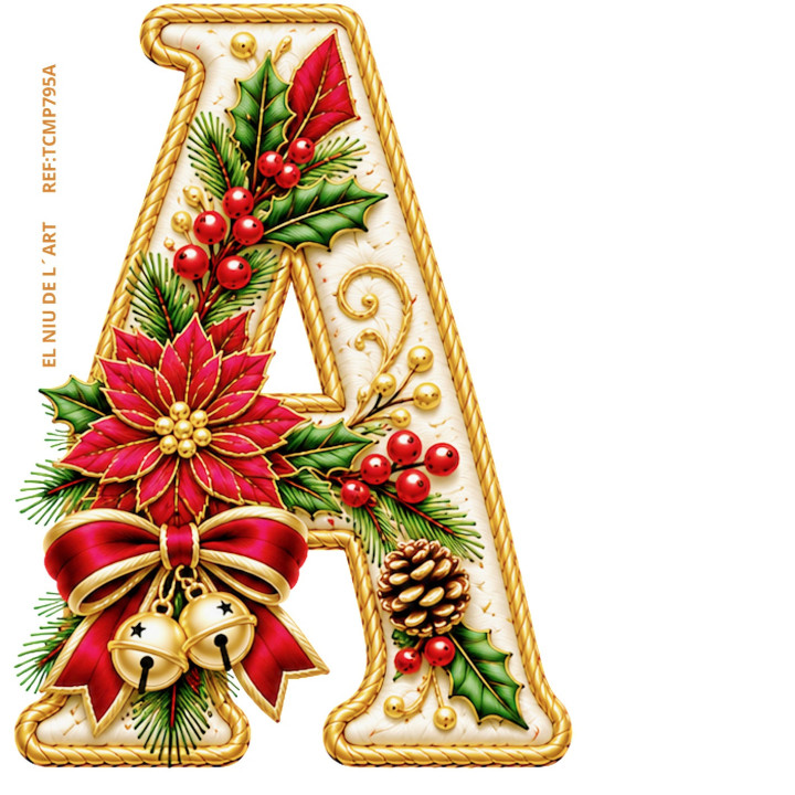 Transfer UV  ABC Navidad