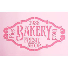 Stencil by Cristina Mendizabal Bakery