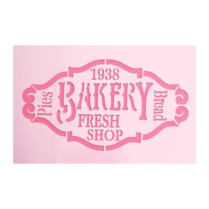 Stencil by Cristina Mendizabal Bakery