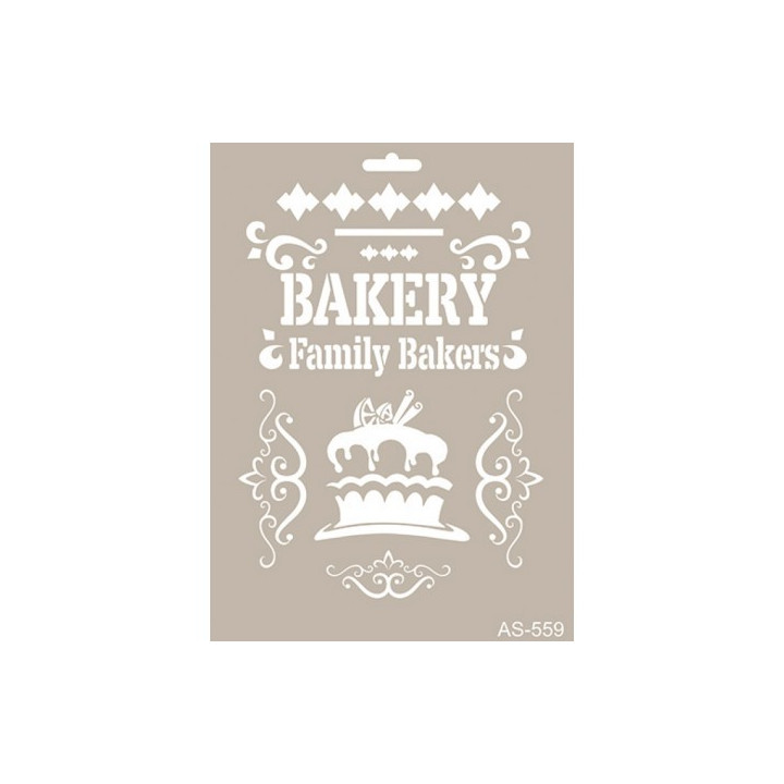 Stencil AS559 BAKERY