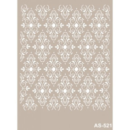 Stencil AS521 FONDO ADAMASCADO