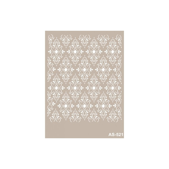 Stencil AS521 FONDO ADAMASCADO
