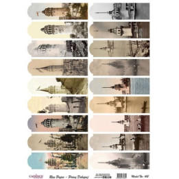 Papel De Arroz412 ETIQUETAS TORRE