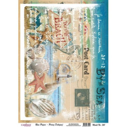 Papel De Arroz361 BY THE SEA