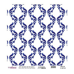 Papel de Arroz038 ROLLO AZUL 60x60cm CADENCE