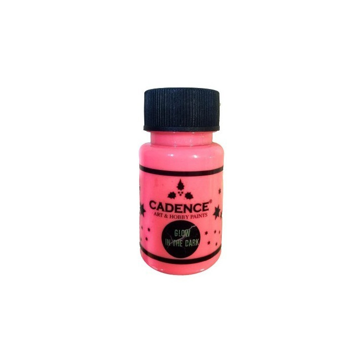 GLOW IN THE DARK rosa 50 ml