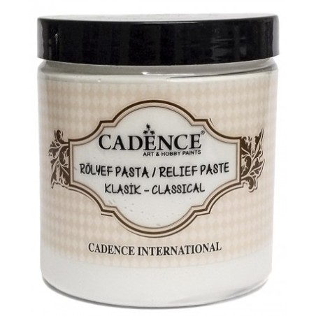 Pasta De Relieve CLÁSICA LISA 250 Cadence Pasta De Relieve CLÁSICA LISA 250 Cadence