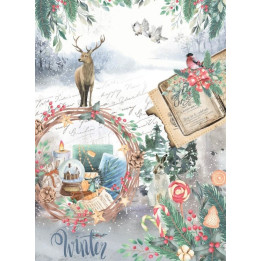 Papel de Arroz 763 NAVIDAD