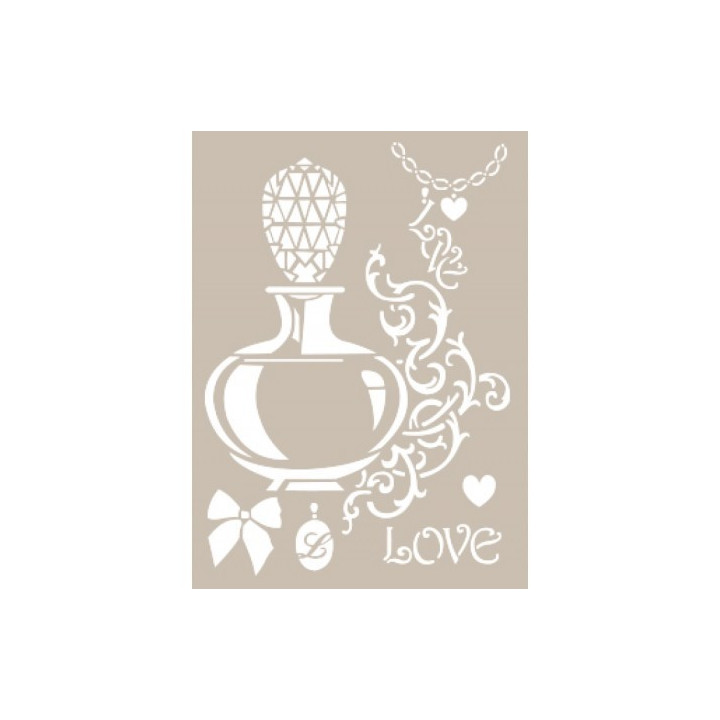 Stencil PERFUME LOVE