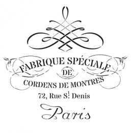 Stencil FABRIQUE SPECIALE 45x45cm
