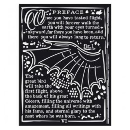 KSAT16 Stencil Stamperia Wings 15X20CM