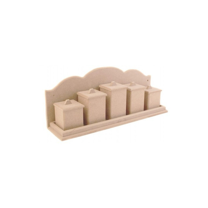 Estantería Botes DM CADENCE 42x10x7