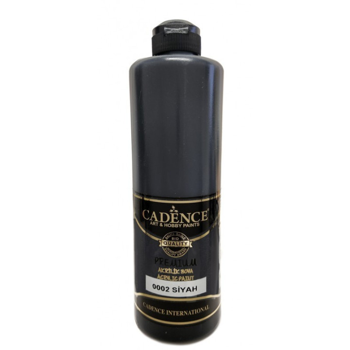 Premium 0002-1BLACK Cadence 500ml