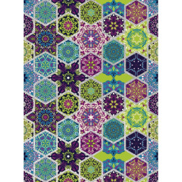 Papel de Arroz24 Ethnic PLATA