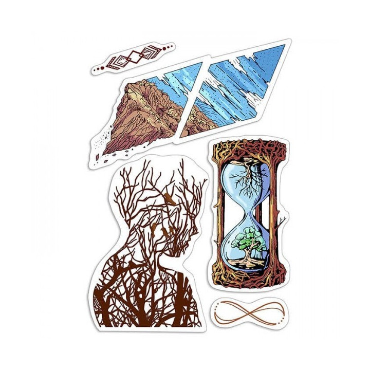 Clear Stamp Set 4"x6" Infinite