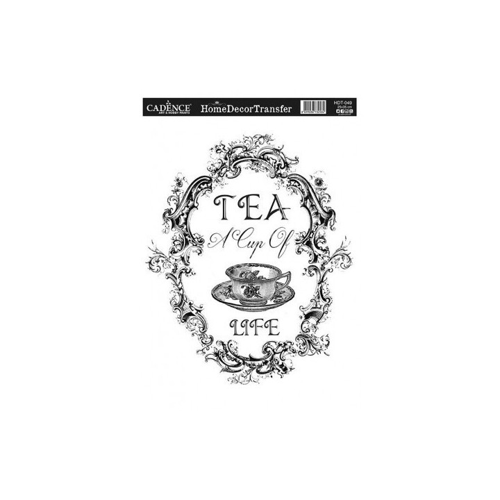 Transfer HOME DECOR Tea