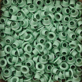 Set Eyelets 5 mm burgundy 25 piezas