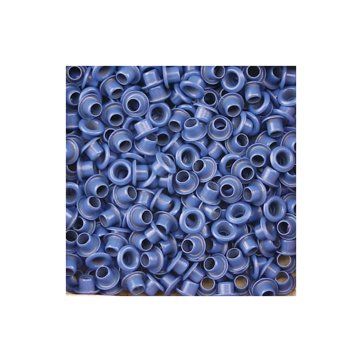 Set Eyelets VP 5 mm cobalt blue 25 piezas