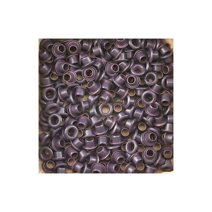Set Eyelets VP5 mm purple 25 piezas