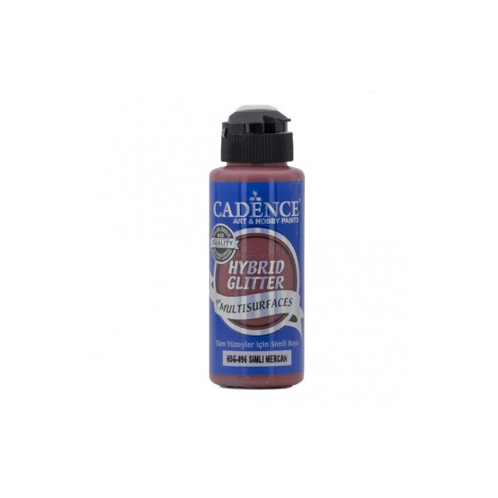 Hybrid GLITTER Coral 120ml